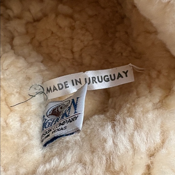 Vintage Bighorn Sheepskin Co.Leather Earflap Trapper Hat - Picture 12 of 13